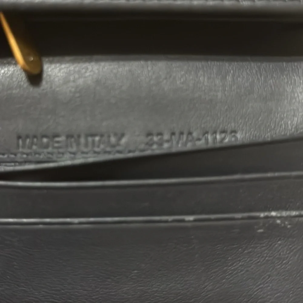 Christian  Dior Leather Card Holder Saddle
